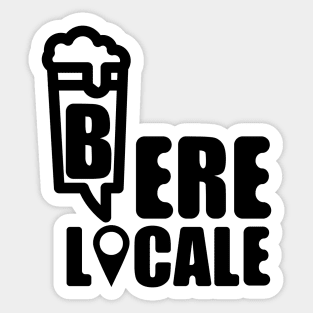 bere locale Sticker